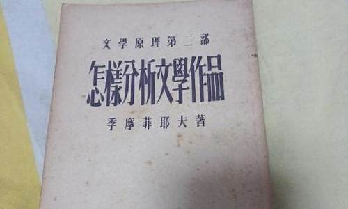 怎樣分析文學作品的藝術(shù)價值？