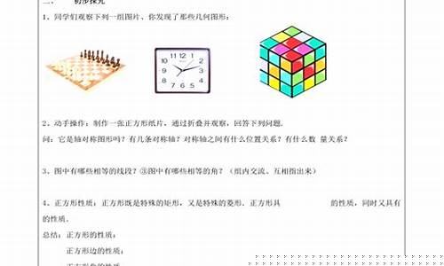 初中數(shù)學(xué)正方形的性質(zhì)和判定？