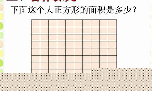 小學(xué)數(shù)學(xué)面積單位的進(jìn)率推導(dǎo)？