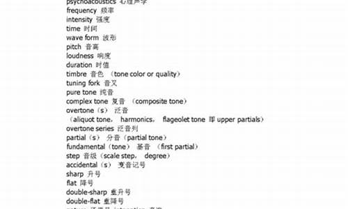 英語中與音樂相關(guān)的詞匯（如 song、music 等）有哪些常見的形容詞搭配？