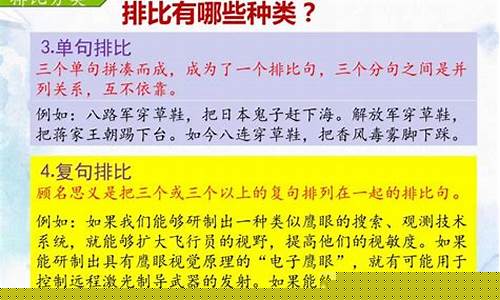 排比和層遞修辭手法的異同