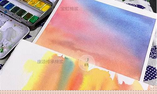 水彩畫的特殊紙張對效果的影響？