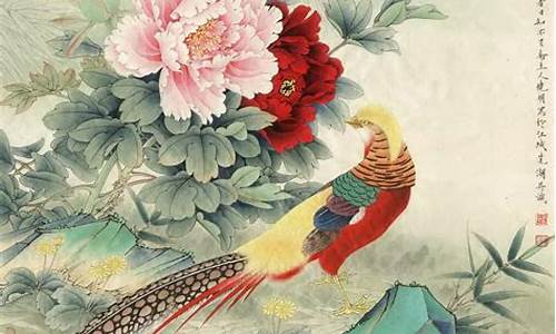 國畫的工筆花鳥畫設色技法？