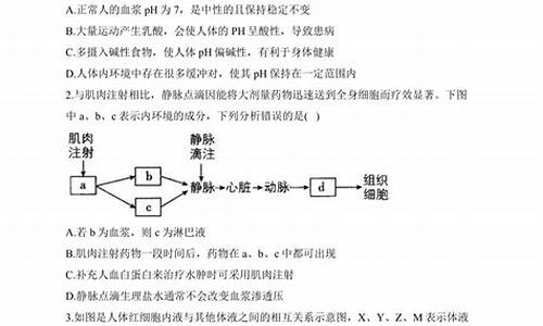 高二生物內(nèi)環(huán)境穩(wěn)態(tài)的維持？