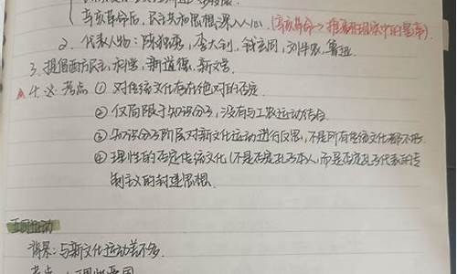 高考歷史近代史考點？