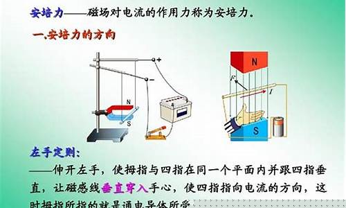 高二物理安培力的計(jì)算？