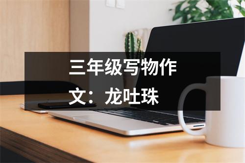 三年級寫物作文：龍吐珠
