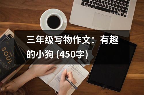 三年級寫物作文：有趣的小狗 (450字)