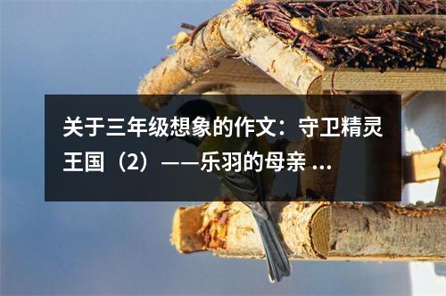 關(guān)于三年級想象的作文：守衛(wèi)精靈王國（2）——樂羽的母親 (600字)