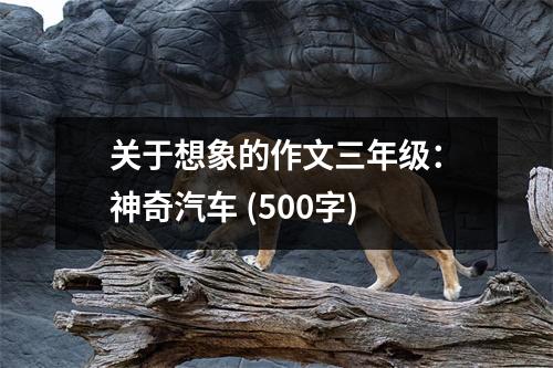 關(guān)于想象的作文三年級(jí)：神奇汽車(chē) (500字)