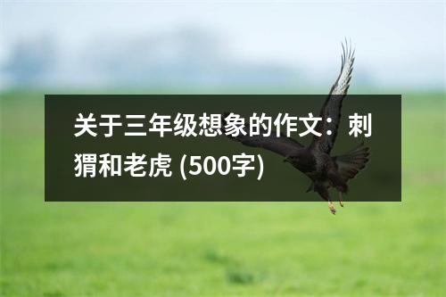 關(guān)于三年級(jí)想象的作文：刺猬和老虎 (500字)