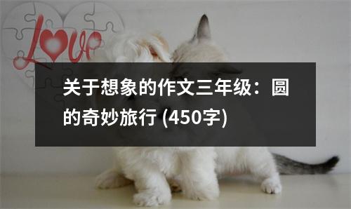 關(guān)于想象的作文三年級(jí)：圓的奇妙旅行 (450字)