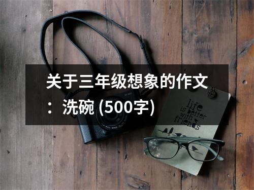 關(guān)于三年級(jí)想象的作文：洗碗 (500字)