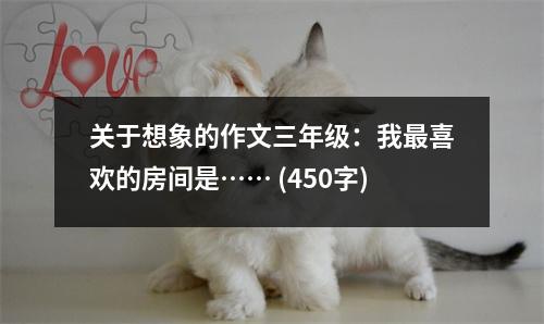 關(guān)于想象的作文三年級(jí)：我最喜歡的房間是…… (450字)