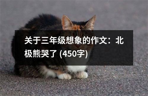 關(guān)于三年級(jí)想象的作文：北極熊哭了 (450字)