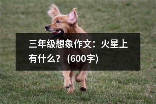 三年級(jí)想象作文：火星上有什么？ (600字)