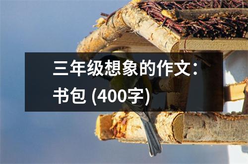 三年級(jí)想象的作文：書包 (400字)