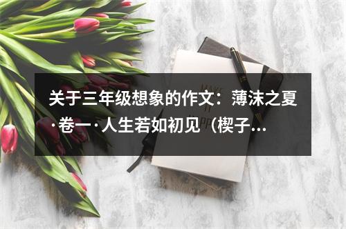 關(guān)于三年級(jí)想象的作文：薄沫之夏·卷一·人生若如初見(jiàn)（楔子·上） (450字)