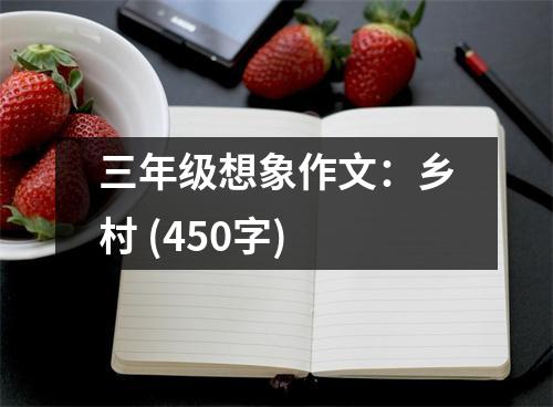 三年級想象作文：鄉(xiāng)村 (450字)