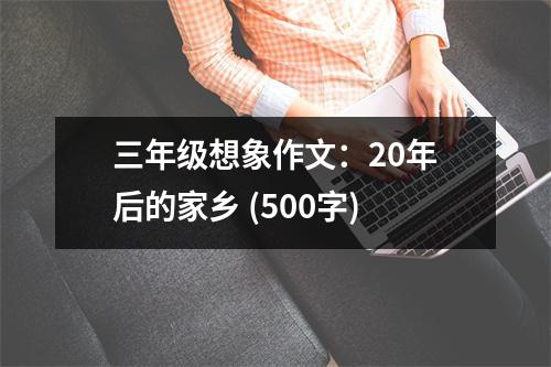 三年級想象作文：20年后的家鄉(xiāng) (500字)