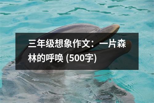 三年級(jí)想象作文：一片森林的呼喚 (500字)