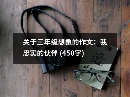 關(guān)于三年級(jí)想象的作文：我忠實(shí)的伙伴 (450字)