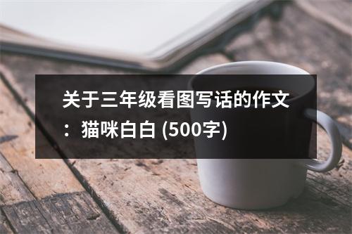關(guān)于三年級看圖寫話的作文：貓咪白白 (500字)