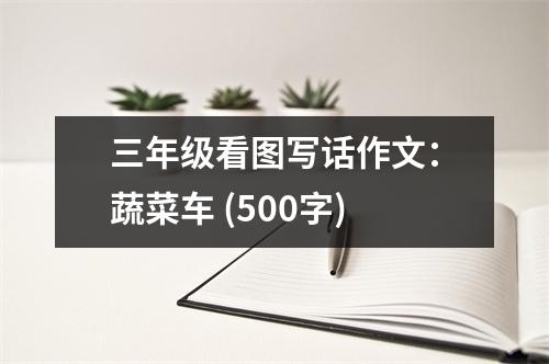 三年級看圖寫話作文：蔬菜車 (500字)