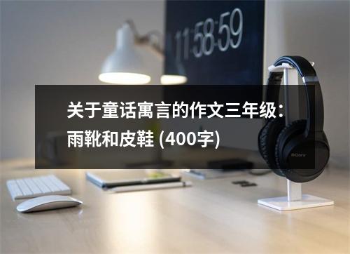 關(guān)于童話寓言的作文三年級(jí)：雨靴和皮鞋 (400字)