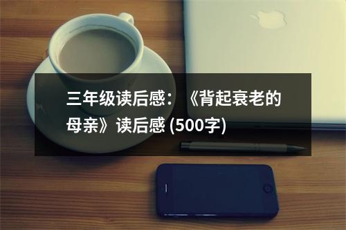 三年級讀后感：《背起衰老的母親》讀后感 (500字)