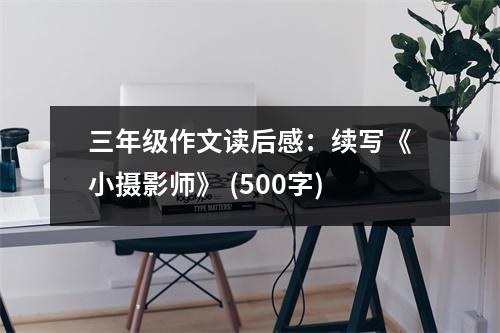 三年級作文讀后感：續(xù)寫《小攝影師》 (500字)