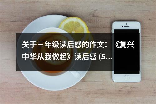 關(guān)于三年級讀后感的作文：《復(fù)興中華從我做起》讀后感 (550字)