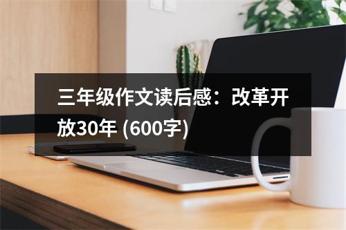 三年級作文讀后感：改革開放30年 (600字)