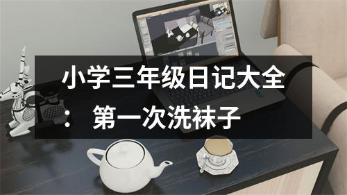 小學(xué)三年級日記大全： 第一次洗襪子