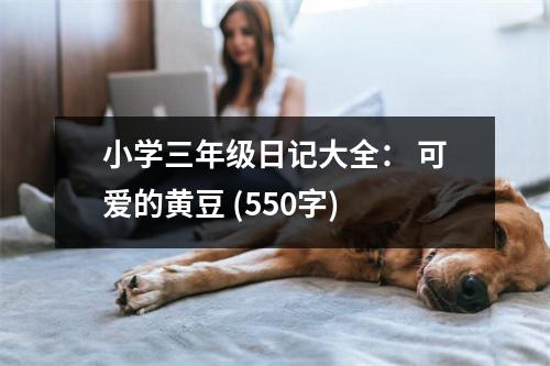 小學三年級日記大全： 可愛的黃豆 (550字)
