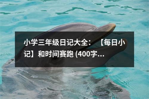 小學三年級日記大全： 【每日小記】和時間賽跑 (400字)