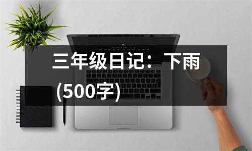 三年級日記：下雨 (500字)