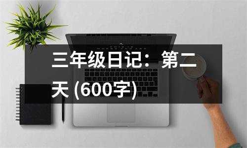 三年級日記：第二天 (600字)