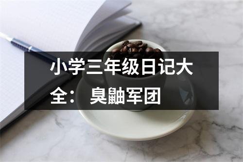 小學(xué)三年級(jí)日記大全： 臭鼬軍團(tuán)