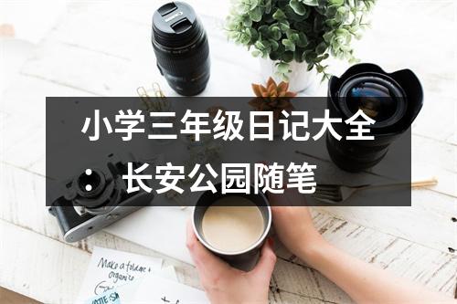 小學(xué)三年級(jí)日記大全： 長安公園隨筆