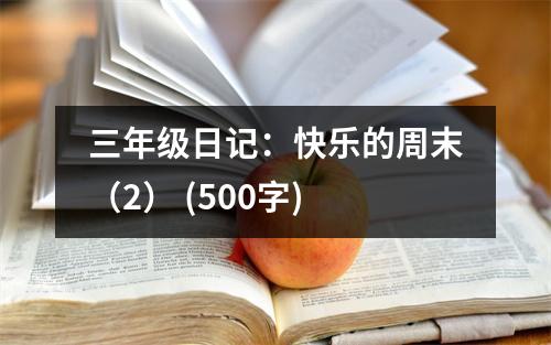三年級(jí)日記：快樂的周末（2） (500字)
