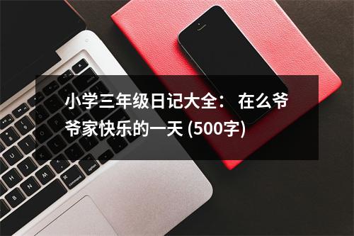 小學(xué)三年級日記大全： 在么爺爺家快樂的一天 (500字)
