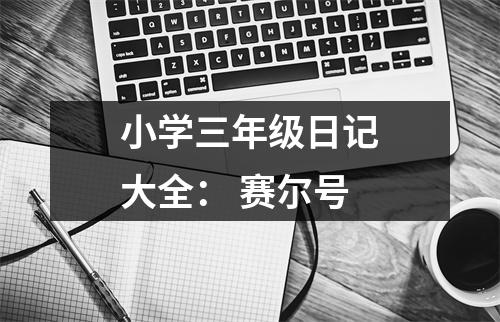 小學三年級日記大全： 賽爾號