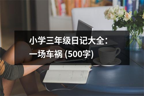小學三年級日記大全： 一場車禍 (500字)