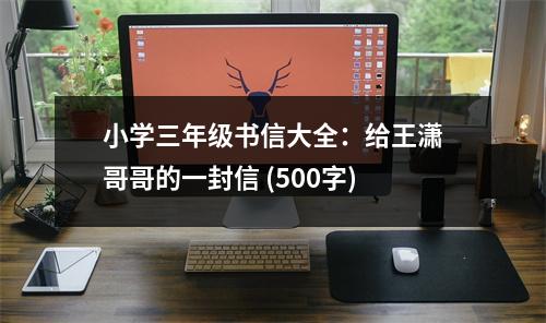 小學(xué)三年級書信大全：給王瀟哥哥的一封信 (500字)