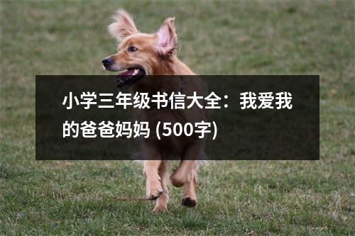 小學(xué)三年級(jí)書信大全：我愛我的爸爸媽媽 (500字)