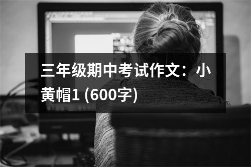 三年級(jí)期中考試作文：小黃帽1 (600字)