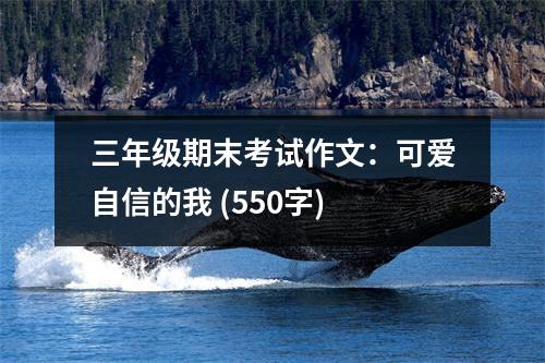 三年級(jí)期末考試作文：可愛(ài)自信的我 (550字)