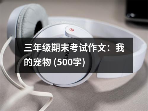 三年級期末考試作文：我的寵物 (500字)