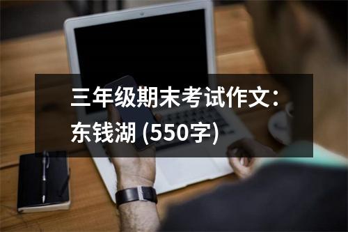 三年級期末考試作文：東錢湖 (550字)